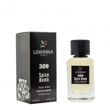 Lorinna Spice Bomb, no.309, apa de parfum, de barbat, 50 ml,