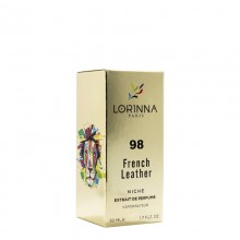 Lorinna French Leather, no.98, Extract de parfum, unisex, 50 ml, inspirat MeMo French Leather