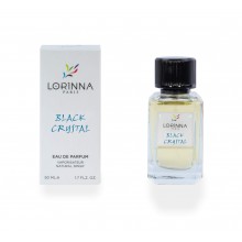 Lorinna Black Crystal, 50 ml, apa de parfum, de dama inspirat din Versace Crystal Noir
