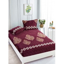 Set Husa de pat Cocolino cu elastic si 2 fete de perna pentru pat dublu 180 x 200 cm Regal style