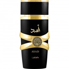 Lattafa Asad apa de parfum 100 ml de barbat inspirat din Sauvage Elixir