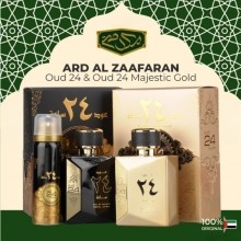 Set Ard Al Zaafaran, parfumuri arabesti, Oud 24 Hours Clasic + Majestic