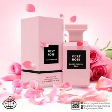Fragrance World, Picky Rose, 80 ml, unisex, apa de parfum inspirat din Tom Ford Rose Prick