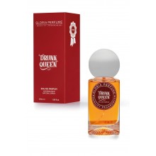 Gloria Perfume Drunk Queen, 55 ml, apa de parfum, de dama inspirat din Black Opium Yves Saint Laurent