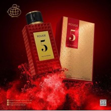 Fragrance World, Rouge 5, apa de parfum, unisex, 100 ml, inspirat din Rosendo Mateu Nº 5