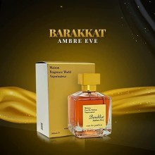 Fragrance World, Barakkat Ambre Eve apa de parfum, Unisex, 100 ml inspirat din Grand Soir de Maison Francis Kurkdjian