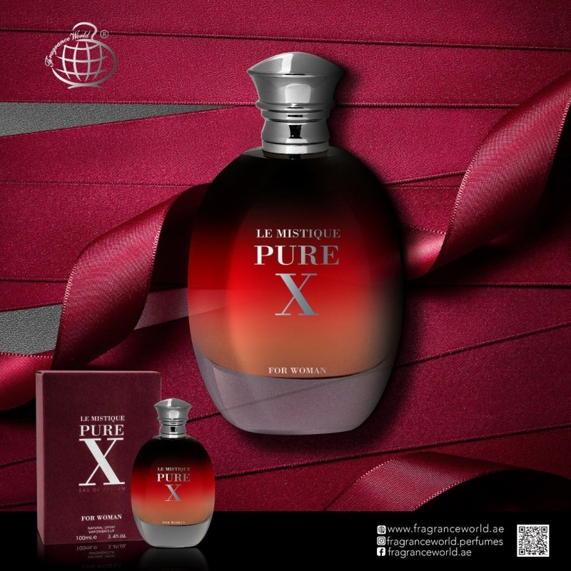 Fragrance World, Mystique Pure X, 100 ml, apa de parfum, de dama ...