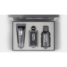 Set AFNAN 9PM, de barbat, apa de parfum 100 ml, gel de dus, deodorant, inspirat din JPG ULTRA Male